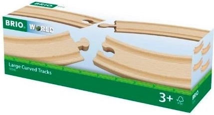 BRIO veľké oblúkové koľaje