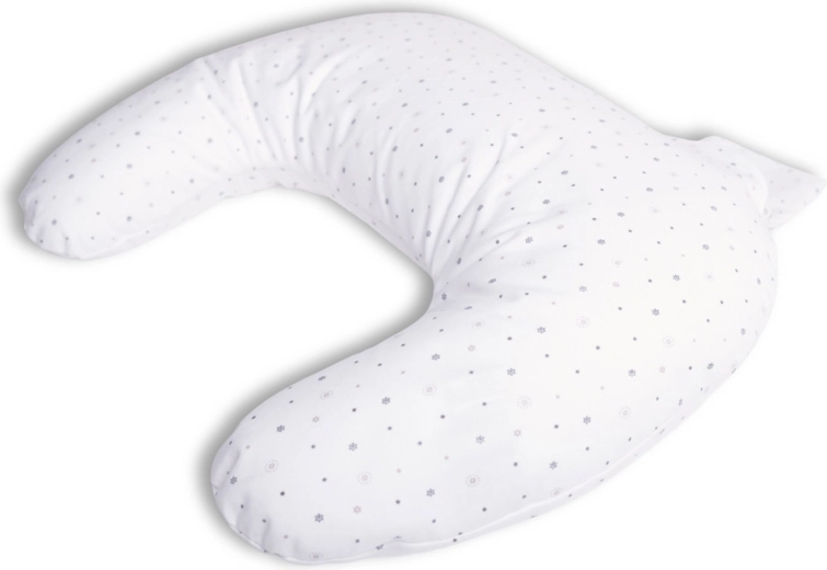 Babymatex vankúš na dojčenie a polohovací miniRelax jersey 150 cm hviezdičky