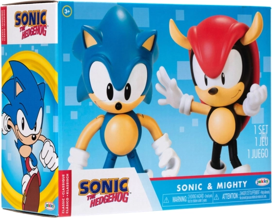 Figúrky SONIC Classic a Mighty 10 cm – sada 2 ks