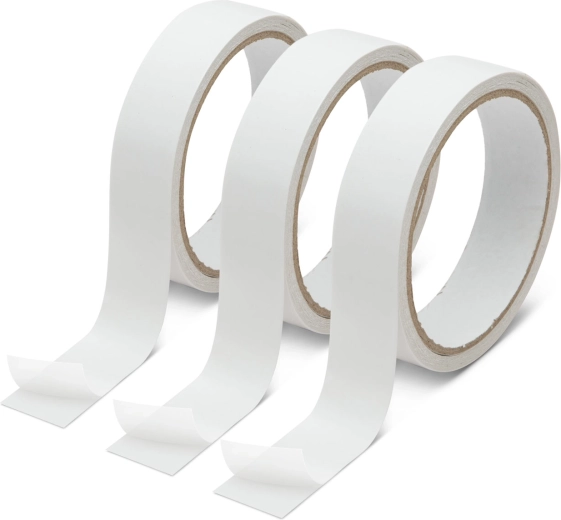Súprava obojstranných lepiacich pások 8 m × 24 mm, 3 kusy