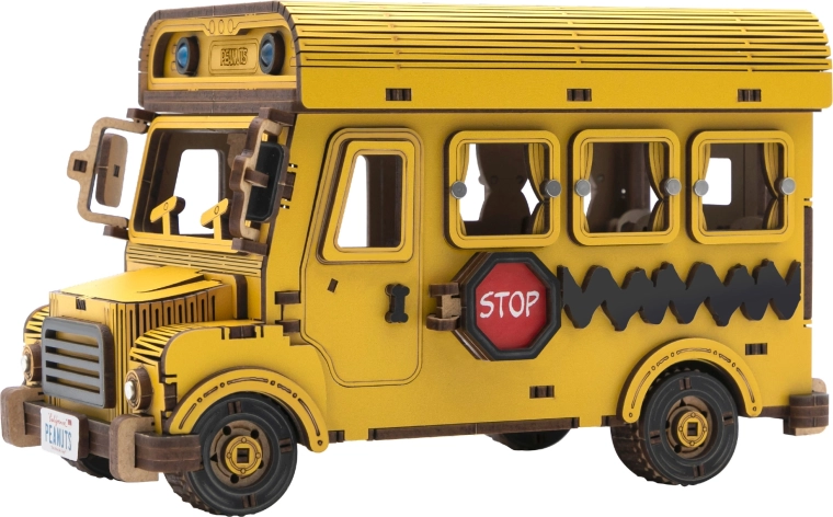 Autentický školský autobus PEANUTS
