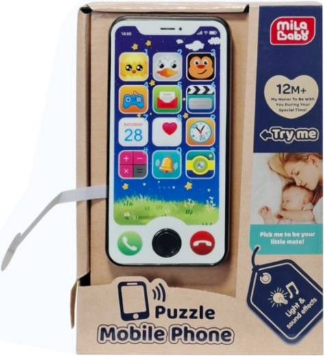 Detský dotykový telefón – interaktívna hračka pre bábätká