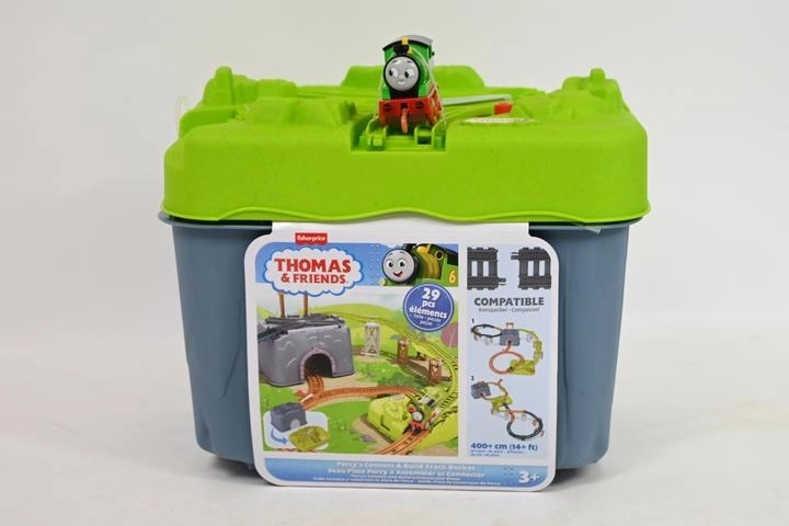 Fisher-Price Thomas a priatelia veľký box so sadou koľají s Percym