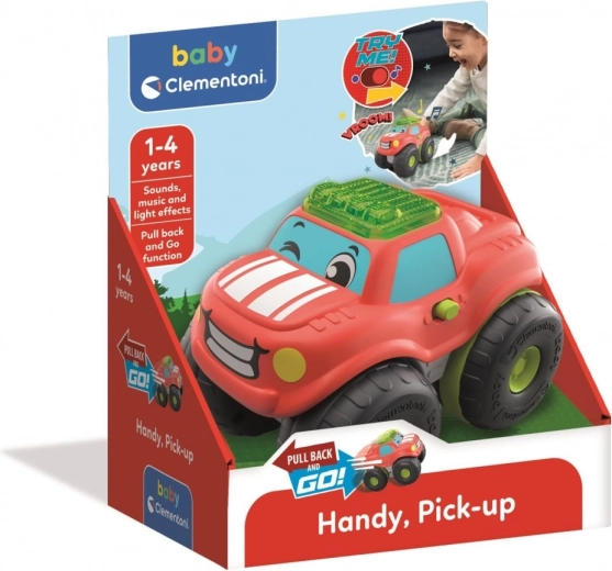 Interaktívny pick-up BABY CLEMENTONI pre najmenších s ťahacím pohonom