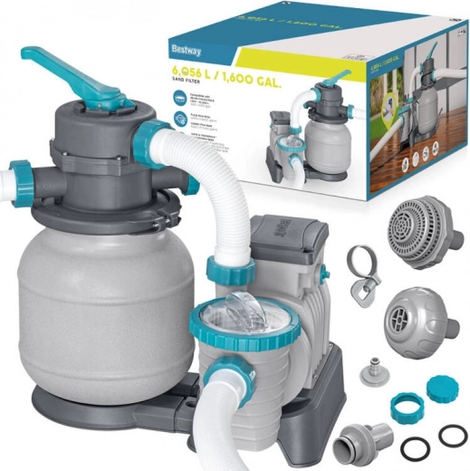 Piesková filtrácia k bazénu Bestway s prietokom 5678 l/h