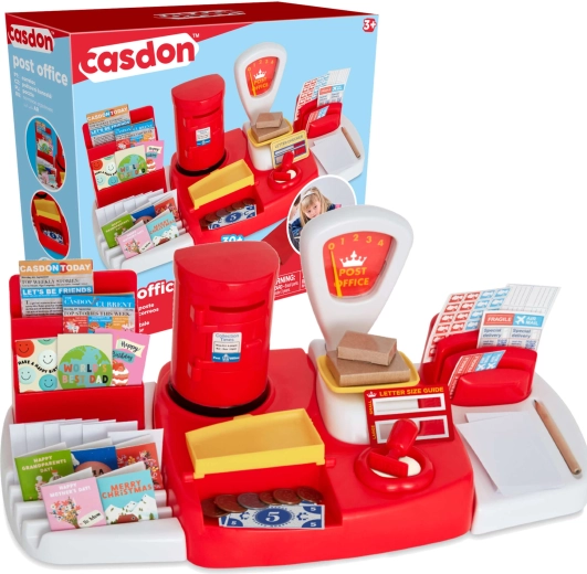 Casdon detská pošta s váhou a príslušenstvom