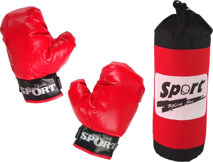 Detská boxerská sada – boxovací vak a rukavice na suchý zips