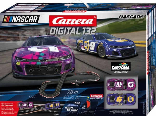 Autodráha Carrera Digital 132 NASCAR Camaro Next Gen ZL1 7,3 m