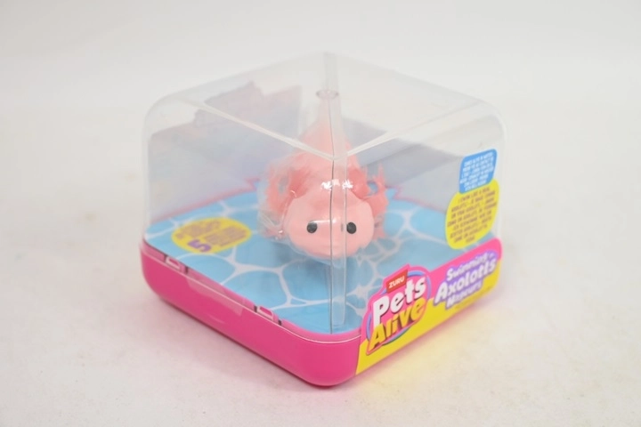ZURU Pets Alive plávajúci axolotl do vody ružový