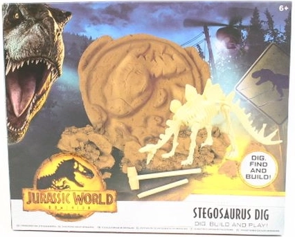 Jurassic World vykopávky stegosaurus