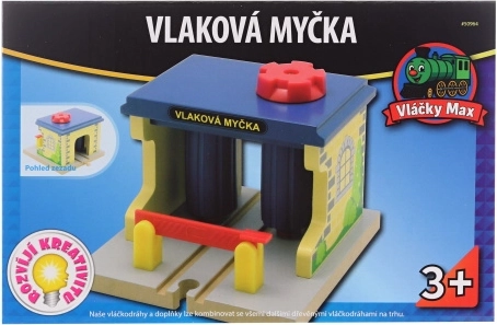 Vláčiky Max vlaková umývačka