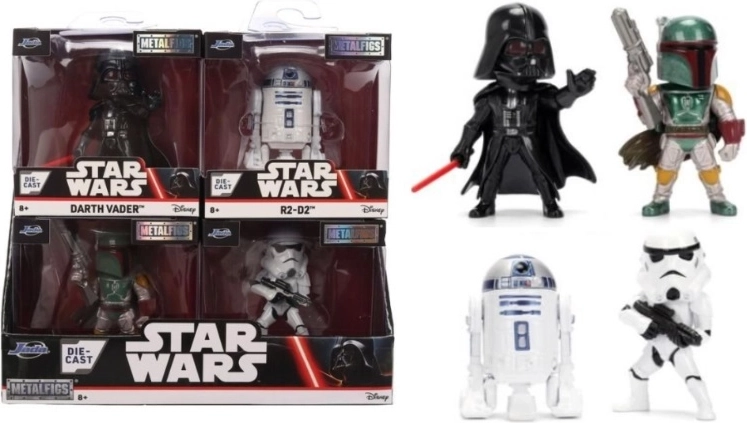 Jada Toys Star Wars zberateľské mini figúrky 6,5 cm (asort 4 ks)