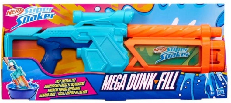 Vodný blaster Nerf Super Soaker Mega Dunk Fill