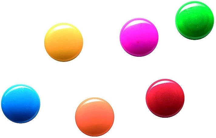 Šesť žiarivých farieb pre prehľadné označovanie