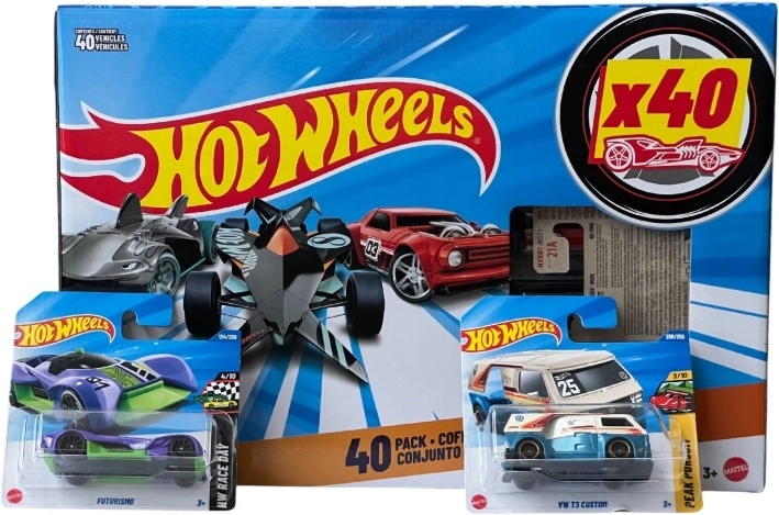 Hot Wheels sada 40 autíčok