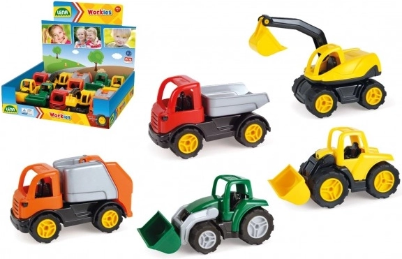 Auto Workies plastové hračky mix druhov - 1ks