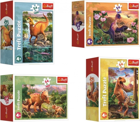 Minipuzzle Dinosaury s 54 Dieliky
