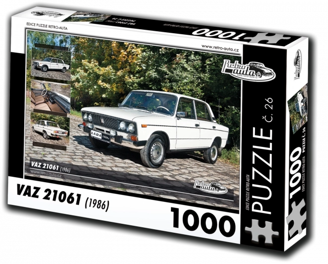 Puzzle RETRO-AUTÁ VAZ 21061 (1986) – 1000 dielikov