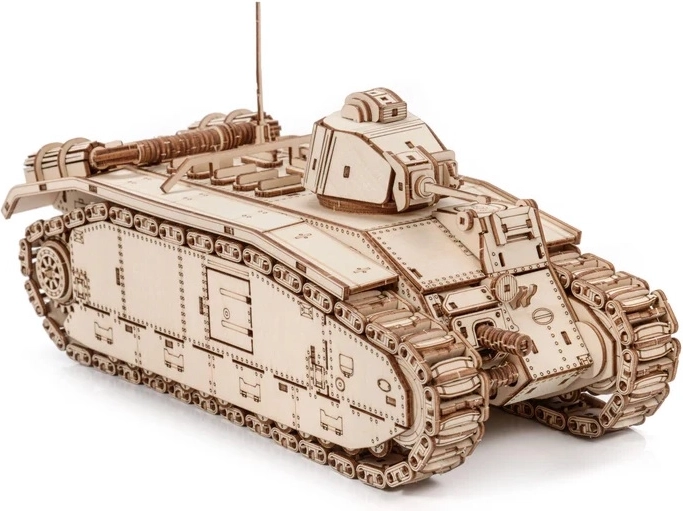 Detailný model tanku Char B1