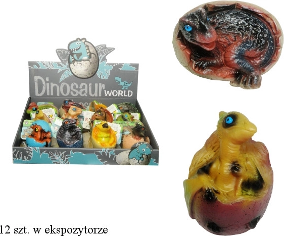 Dinosaurus so svetlom a zvukom vyliahnutý z vajíčka