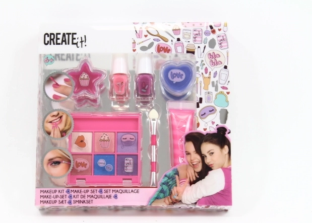 CREATE IT! make-up súprava ružová a fialová