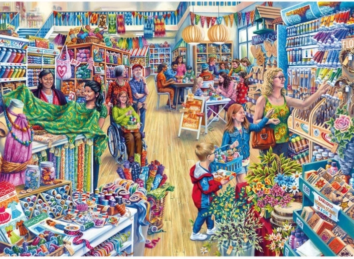Gibsons puzzle Tvorivý raj 1000 dielikov