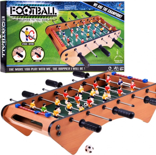 Drevený mini stolný futbal