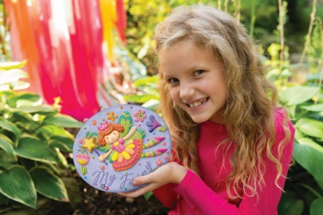 maľovacia sada terakotový záhradný kameň My Fairy