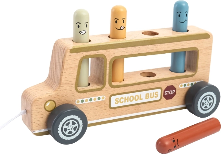 Ťahací autobus so šnúrkou