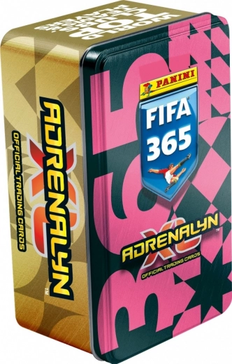 Zberateľská plechová krabička PANINI FIFA 365 Adrenalyn XL 2026