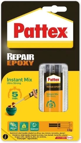 Epoxidové lepidlo 11 ml, 5 minút PATTEX Repair Uni