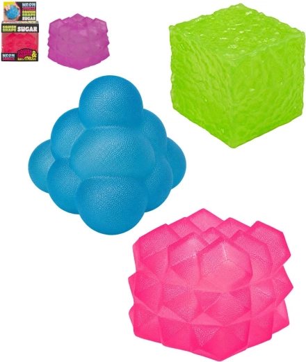 Antistresová mačkacia hračka Neon Squeeze Mega Squeeze Sugar 5,5 cm - 1 kus