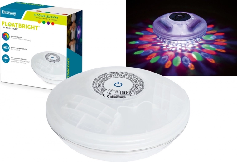 Plávajúca LED lampa do bazéna Bestway