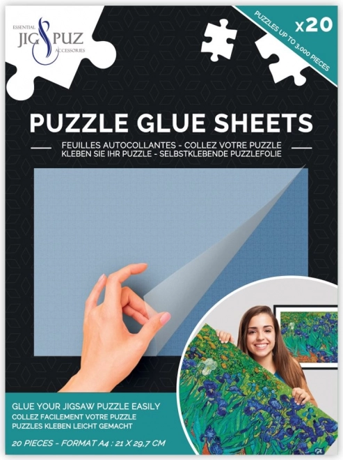 Lepiaca fólia na puzzle do 3000 dielikov