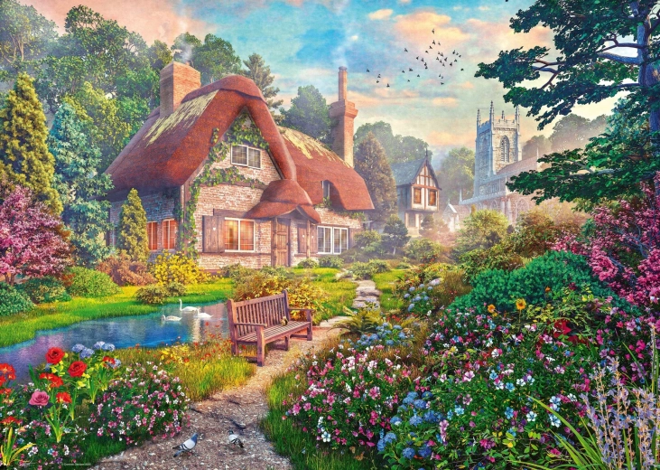 Ravensburger puzzle raj v srdci prírody 1000 dielikov