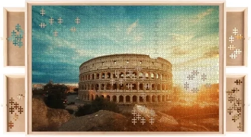 Veľká tabuľa na skladanie puzzle Malatec