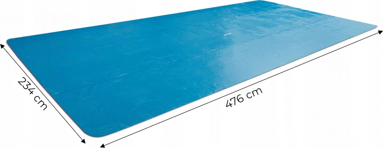 Presný tvar a rozmery pre rámové bazény 488 × 244 cm