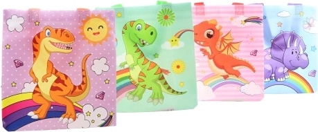 Darčeková taška s motívom dinosaura