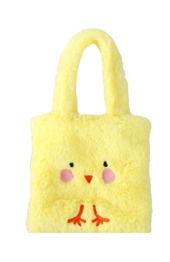 Roztomilý plyšový motív kuriatka