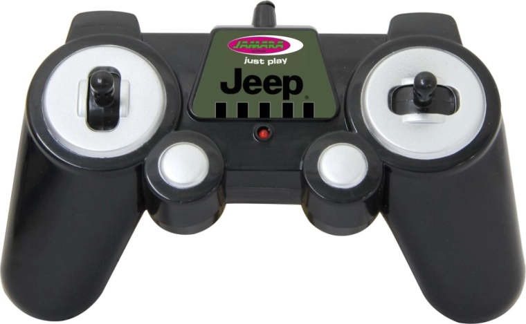 Vysielač pre Jeep Wrangler Rubicon 1:12, olivovozelený, 2,4 GHz