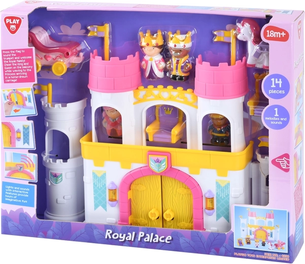 PlayGo kráľovský palác na batérie, 14 dielov