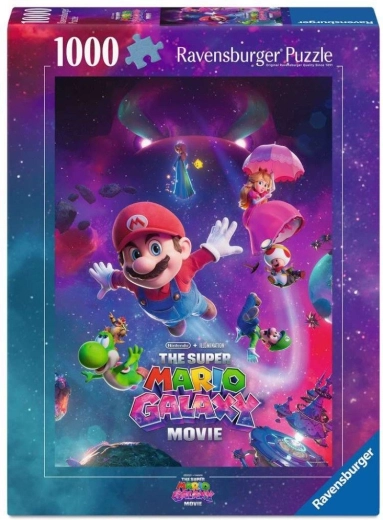 Ravensburger puzzle Super Mario – galaktický film 1000 dielikov