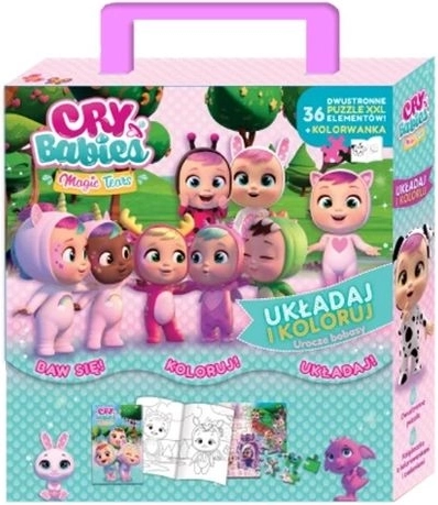 Cry Babies Magic Tears – ukladaj a vyfarbuj 1. diel