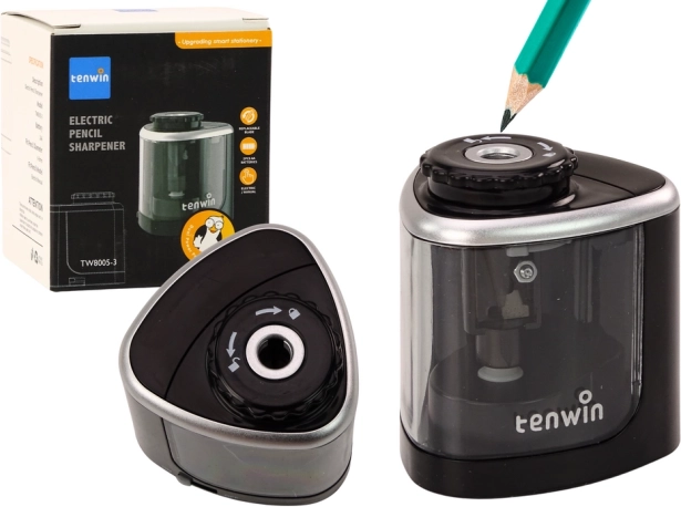 Elektrický hoblík Orezávadlo čierne ceruzky 6-8 mm