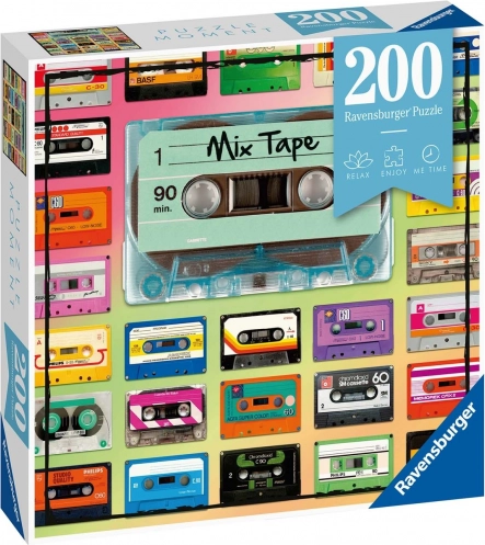 Ravensburger puzzle Kazetový dizajn 200 kúskov