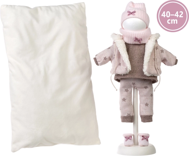 Oblečenie a doplnky pre bábiku LLORENS 40 cm