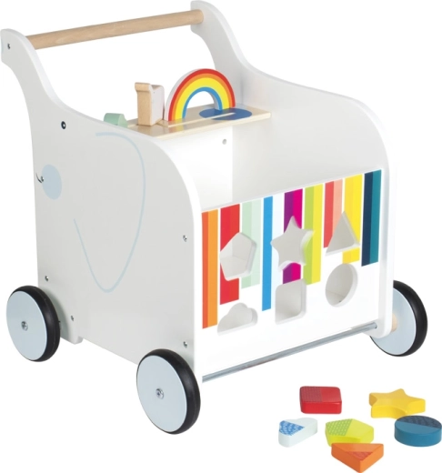Drevené chodítko Toy Box Slon od Small Foot