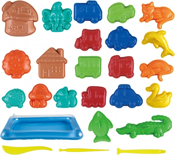 Bohatá sada formičiek a nástrojov