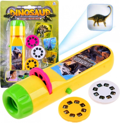 Detský projektor svietidlo s dinosaurami