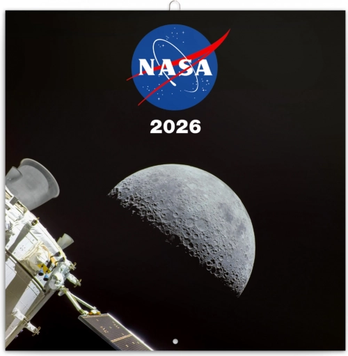 Poznámkový kalendár NASA 2026